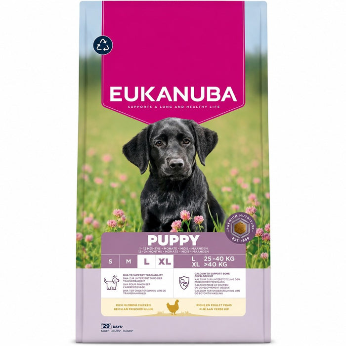 Eukanuba Dog Breeder Puppy Large Chicken 18 кг