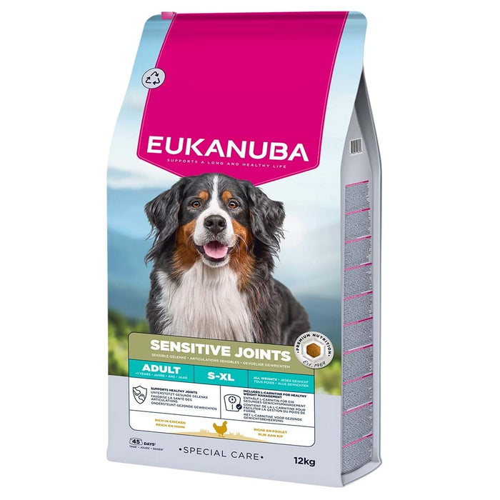 EUKANUBA Special Care за възрастни кучета с чувствителни стави 12 кг