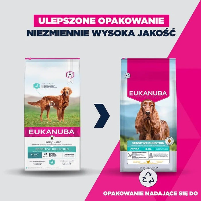 EUKANUBA Special Care Sensitive Digestion - суха храна за кучета - 12 кг