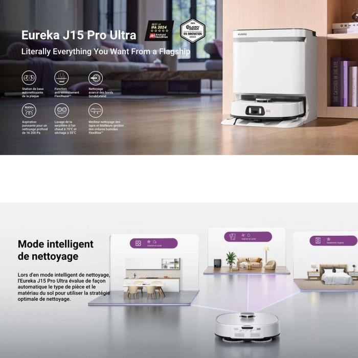 Прахосмукачка робот Eureka