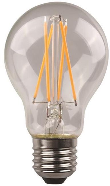 LED крушка Eurolamp - Plus, A60, E27, 7W, 2700K, филамент