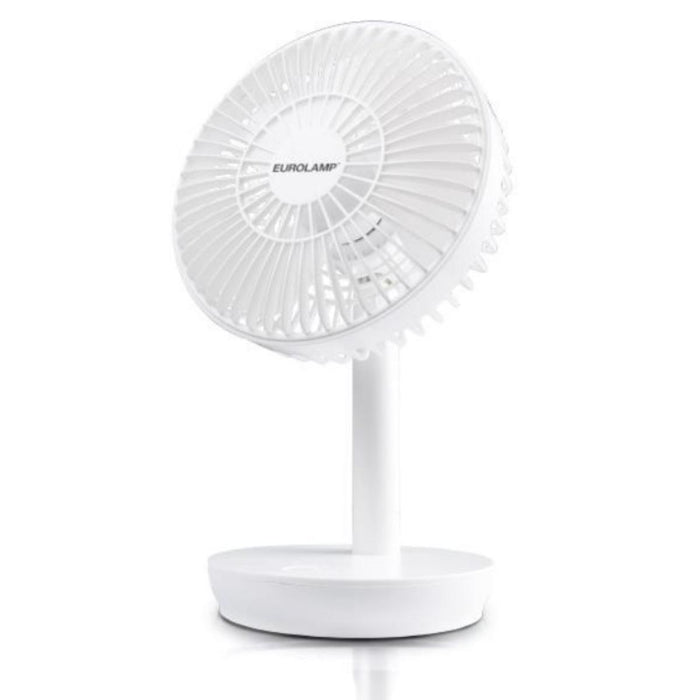 НАСТОЛЕН ВЕНТИЛАТОР Ф6'' 9W USB БЯЛ