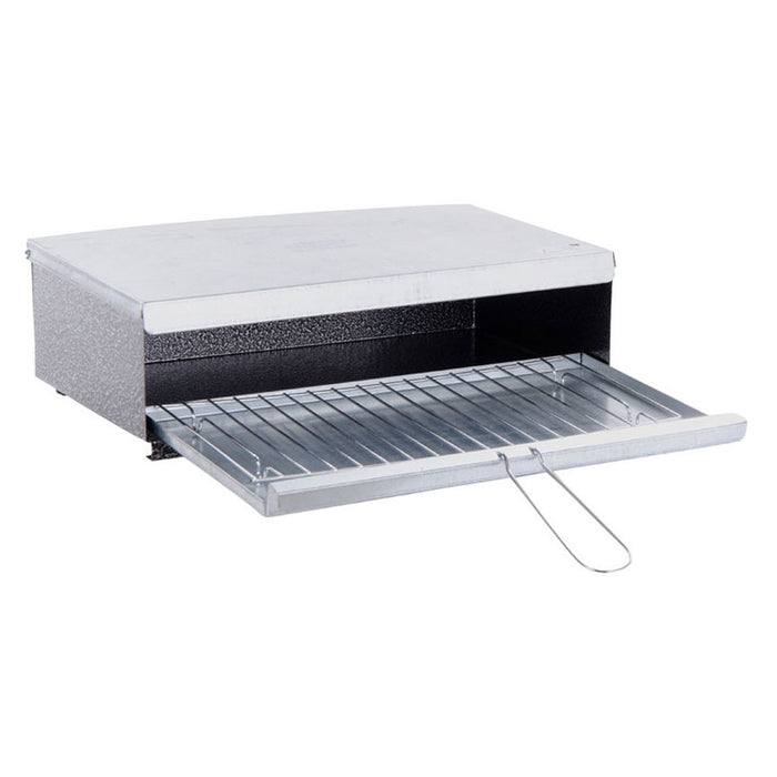 ДВОЕН ПАРТИ ГРИЛ EUROTRADE 1600 W, СИВ, КАПАК