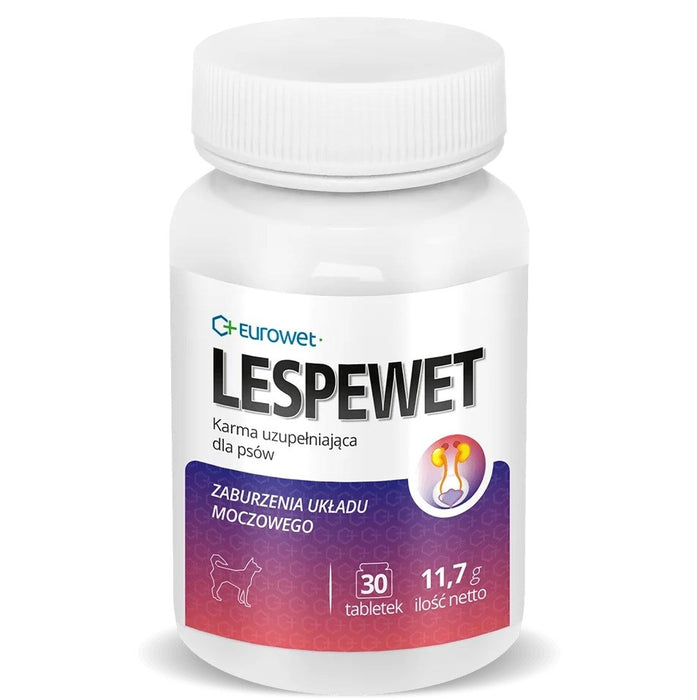 EUROWET Lespewet - хранителни добавки за кучета - 30 таблетки