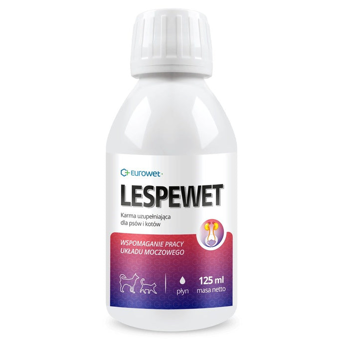 EUROWET Lespewet - хранителни добавки за кучета и котки - 125 мл