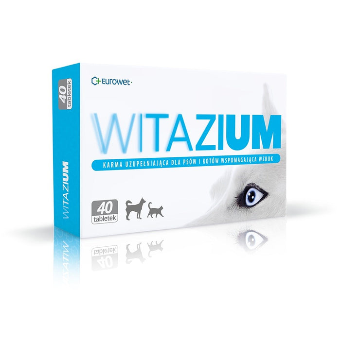 EUROWET Witazium - добавки за кучета и котки - 40 таблетки