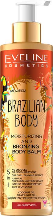 Бронзиращ балсам за тяло Brazilian Body 5in1, 200 ml