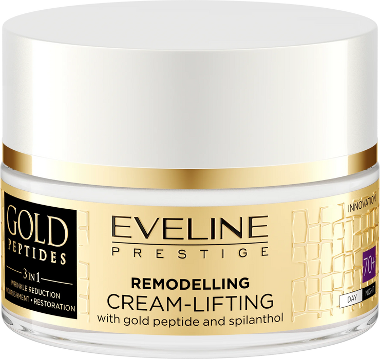 Лифтинг крем за лице GOLD Peptides 3 в 1, 70+, 203 g