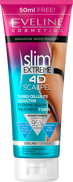 Серум за намаляване на целулита Slim Extreme 4D, 250 ml