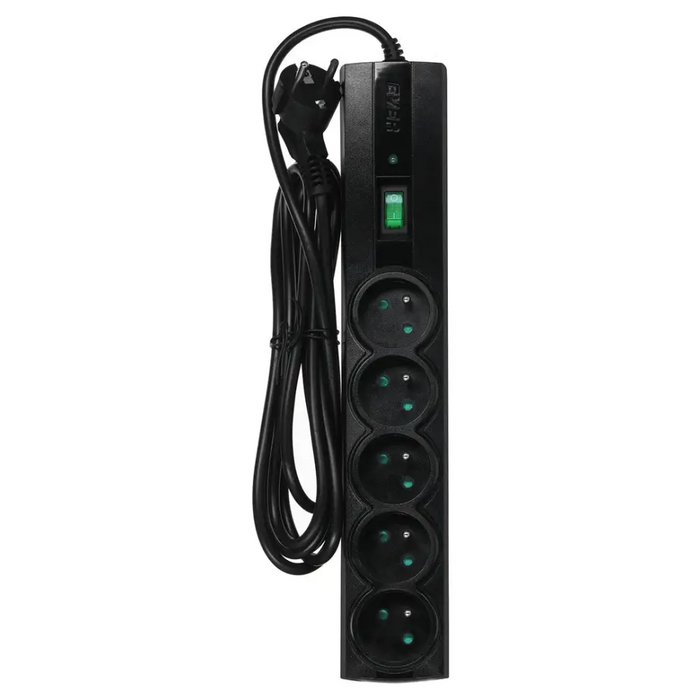 Ever CLASSIC 3m Black 5 AC контакт(а) 250 V