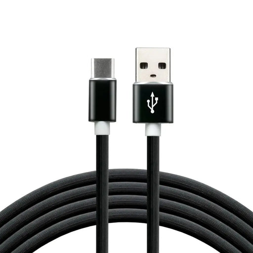 everActive кабел USB-C 1m - Черен силиконов бързо зареждане