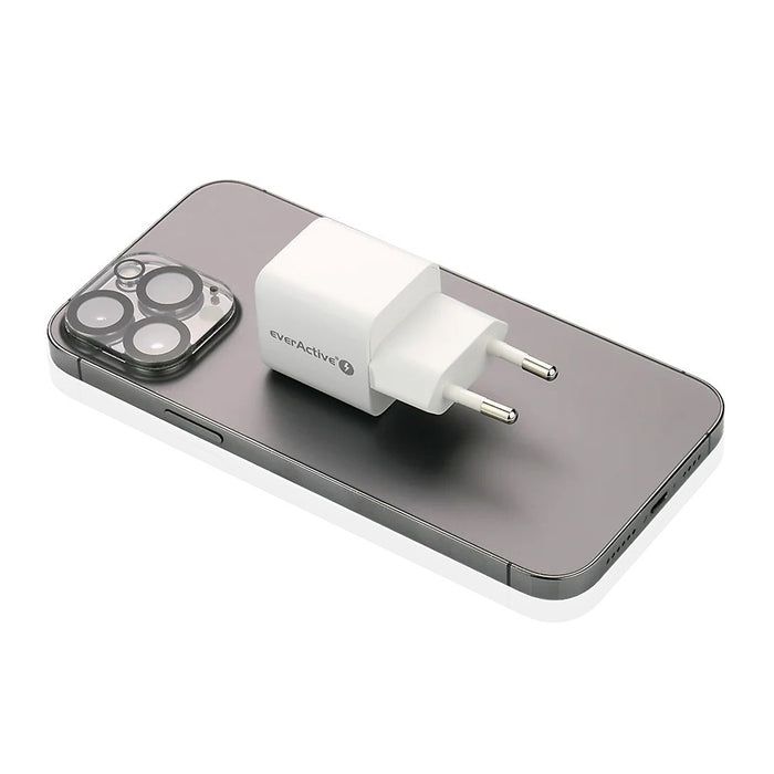 Зарядно устройство 1 x USB, 1 x USB-C Quick Charge 3.0 20W бяло