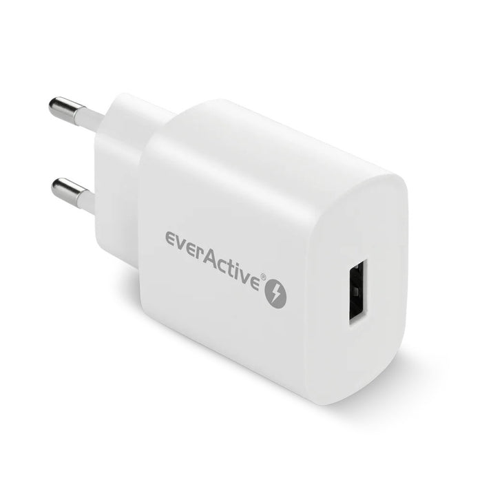 Зарядно устройство 1x USB Quick Charge 3.0 18W бяло