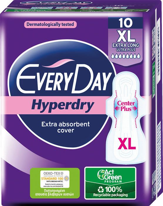 Дамски превръзки Hyperdry XL, 10 бр