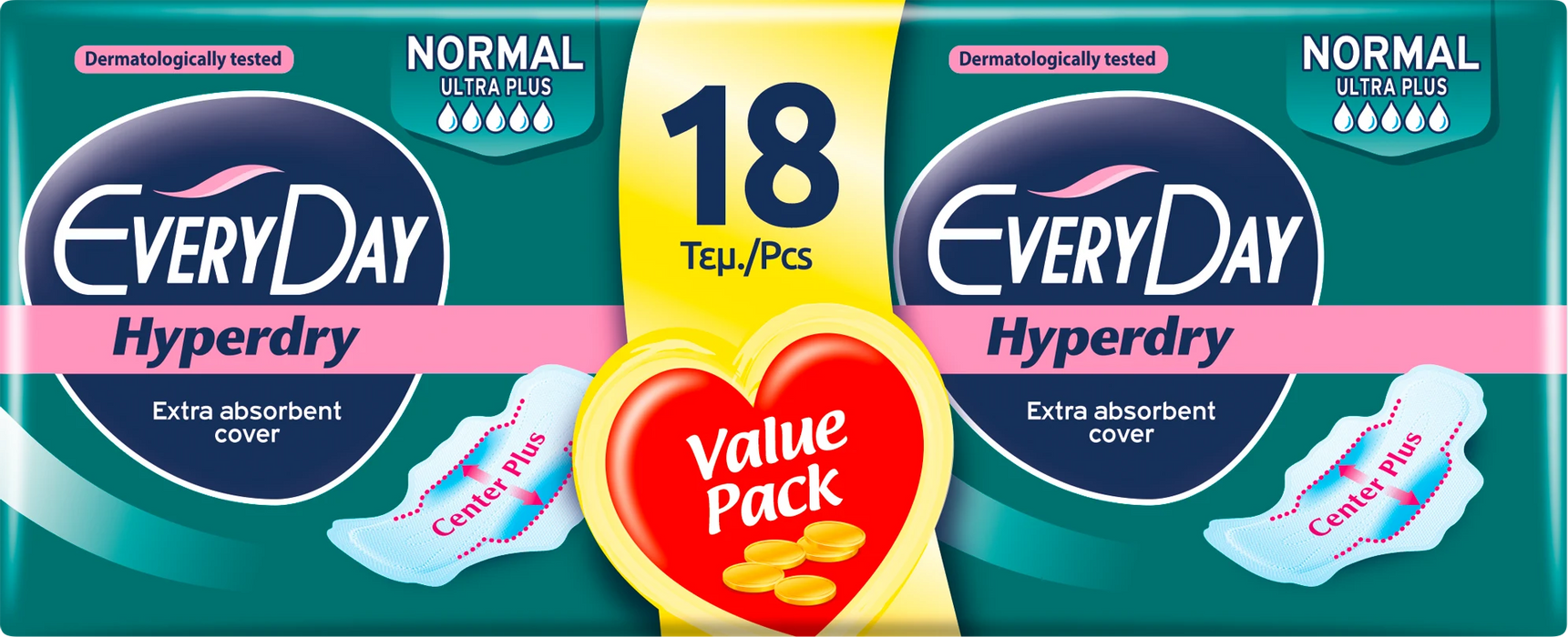 Превръзки Hyperdry Normal, 18 бр