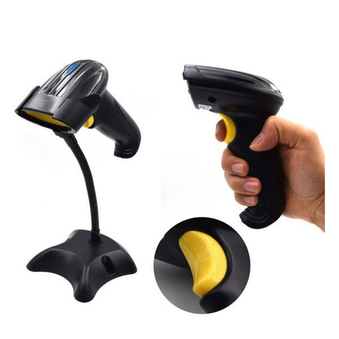 Баркод четец с основа Ewent EW3430 LED USB