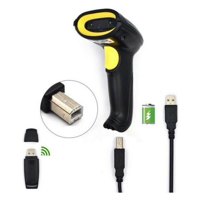 Баркод четец с основа Ewent EW3430 LED USB