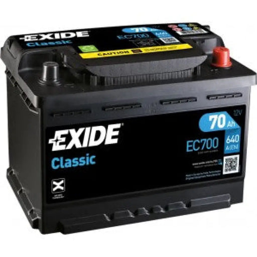 EXIDE CLASSIC 70AH 640A R+