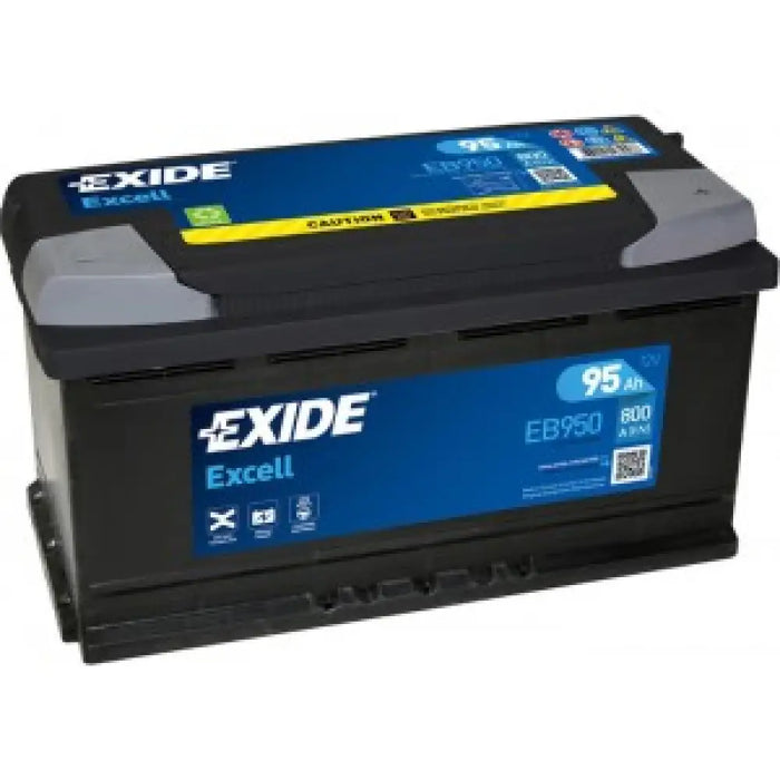 EXIDE EXCELL 95AH 800A R+