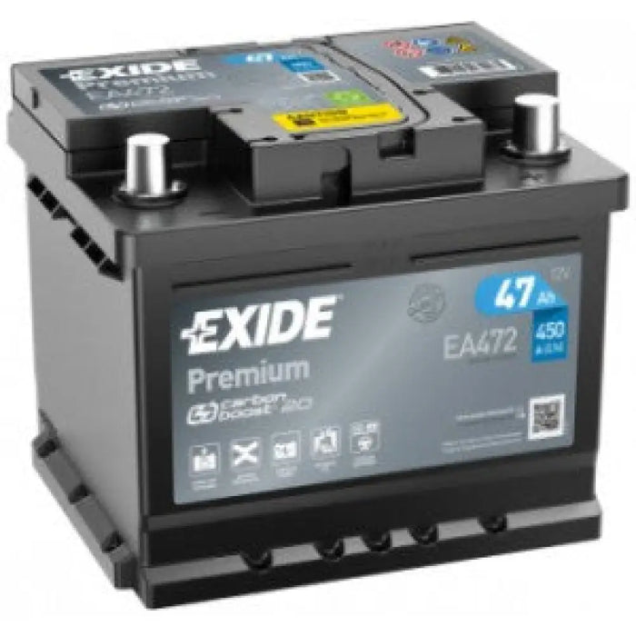 EXIDE PREMIUM 47AH 450A R+