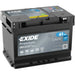 EXIDE PREMIUM 61AH 600A R+