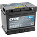 EXIDE PREMIUM 64AH 640A R+