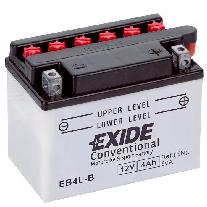 EXIDE BIKE EB4L-B 4AH 50A 12V R+