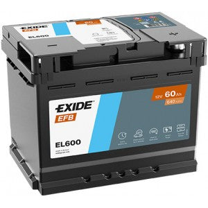 EXIDE EFB 60AH 640A R+