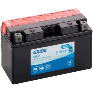 EXIDE BIKE AGM ET7B-BS 6.5AH 85A 12V L+