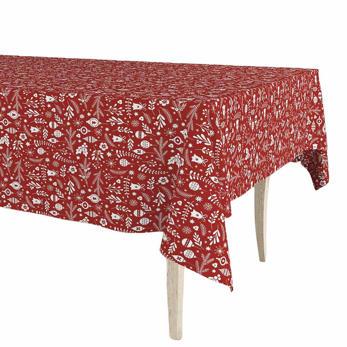 Руло покривка Exma Мушама Червен Коледа 140 cm x 25 m