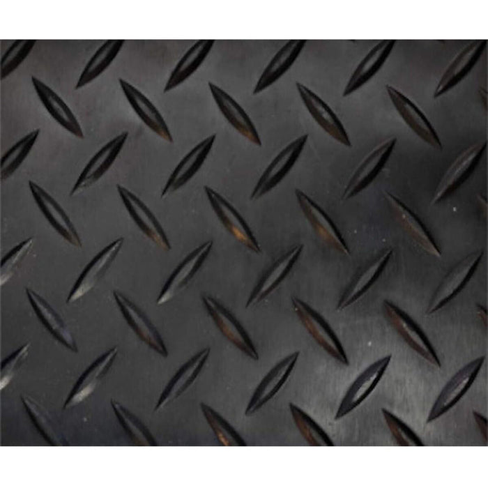 Roll of Anti-Slip Material Exma Черен Естествен каучук 1 x 10 m Диамант