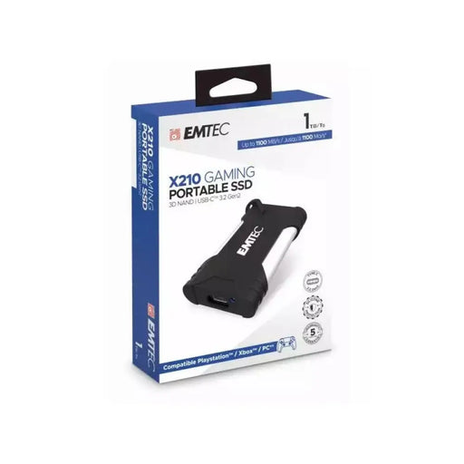 EXT SSD 3.2Gen2 X210 1TB GAMING 1100/900MB/s EMTEC