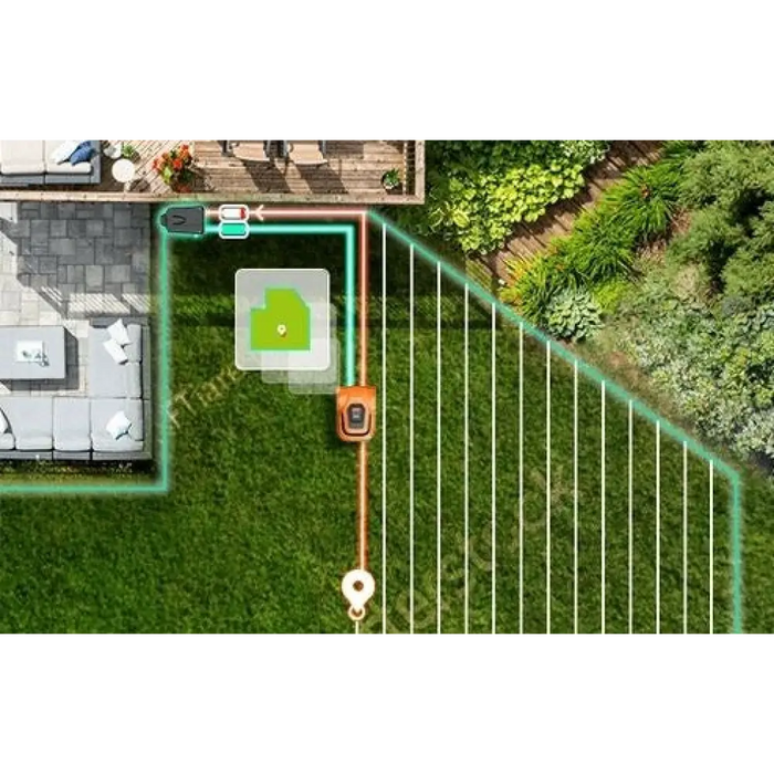 EZVIZ RM600 оранжева роботизирана косачка за трева