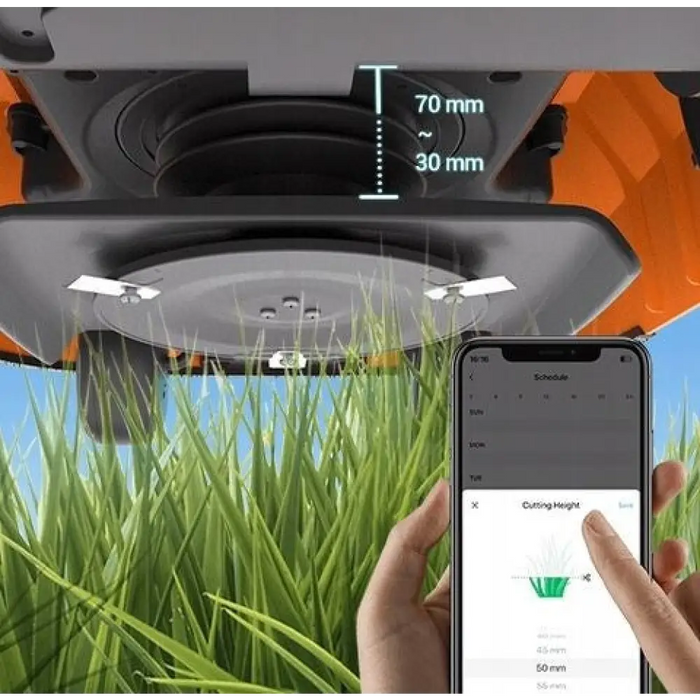 EZVIZ RM600 оранжева роботизирана косачка за трева