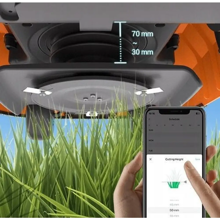 EZVIZ RM600 оранжева роботизирана косачка за трева