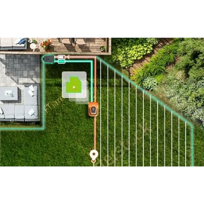 EZVIZ RM600 оранжева роботизирана косачка за трева