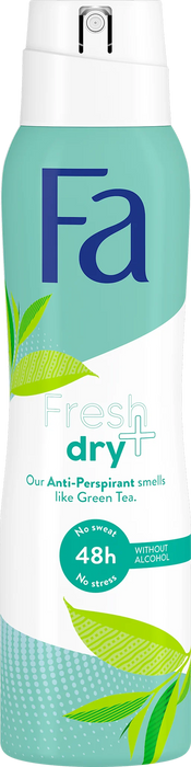 Дезодорант Fresh & dry Green Tea, 150 ml