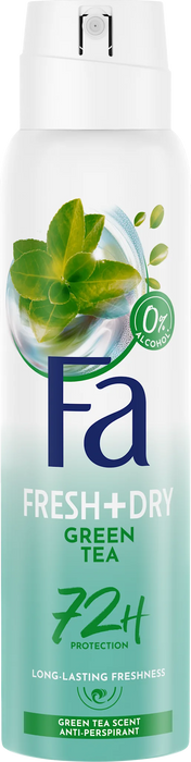 Дезодорант Fresh & dry Green Tea, 150 ml