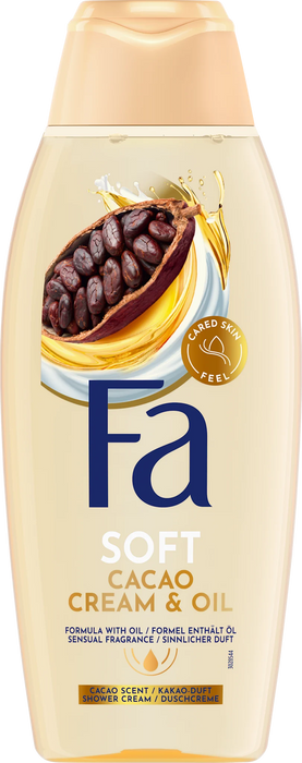 Душ гел за тяло Cacao Cream & Oil, 400 ml