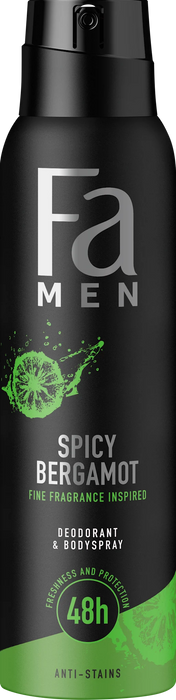 Део спрей Spicy Bergamot 150мл, 150 ml