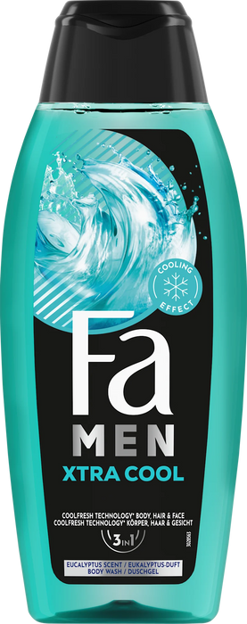Душ гел 3в1 Xtra Cool, 400 ml