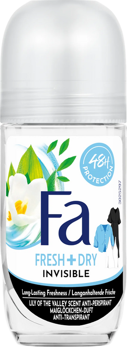 Рол-он Invisible Fresh, 50 ml
