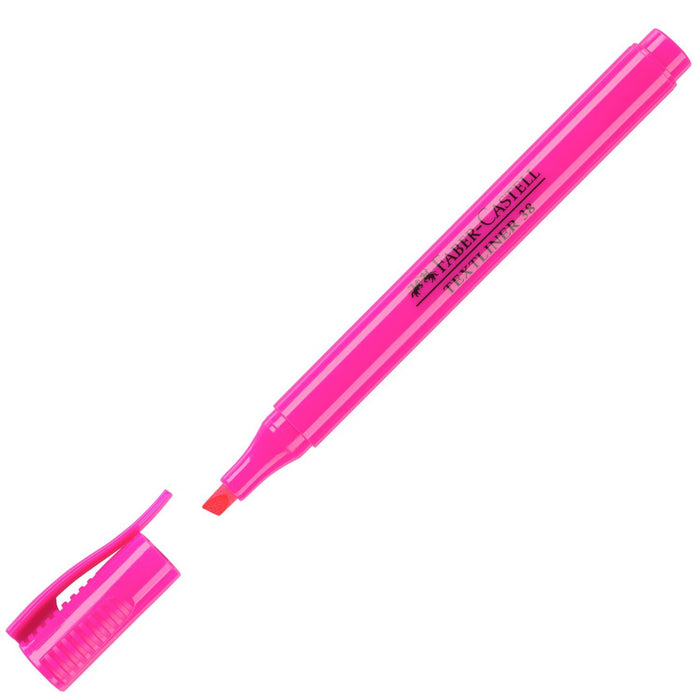 Текст маркер Faber-Castell Slim 38 - Розов