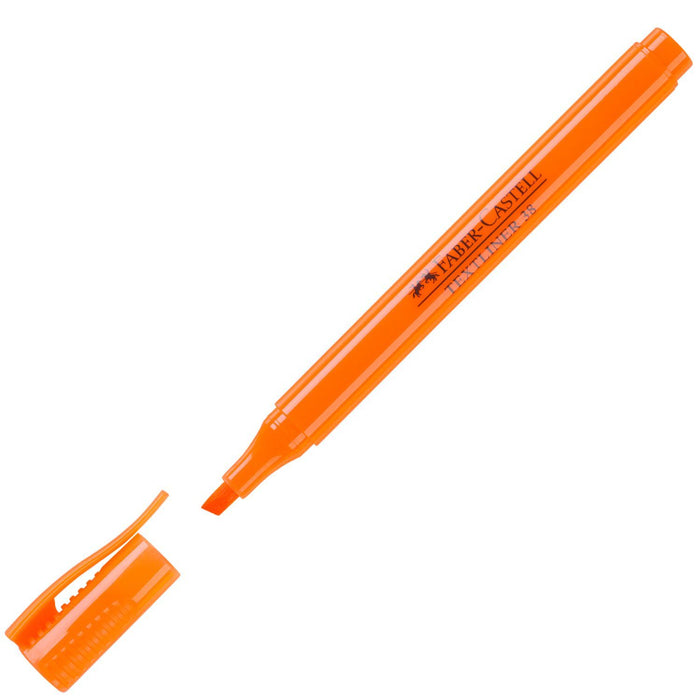 Текст маркер Faber-Castell Slim 38 - Оранжев