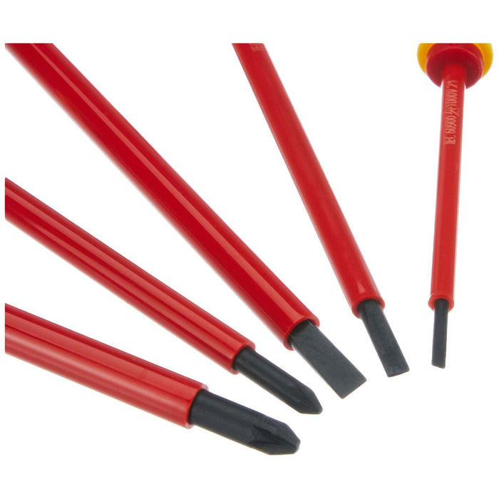 Комплект Отвертки Facom Protwist Isolated 1000V AT5VE.PB Плосък Pozidriv 5 Части