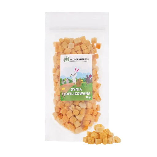 FACTORY HERBS Лиофилизирана тиква - лакомство за гризачи