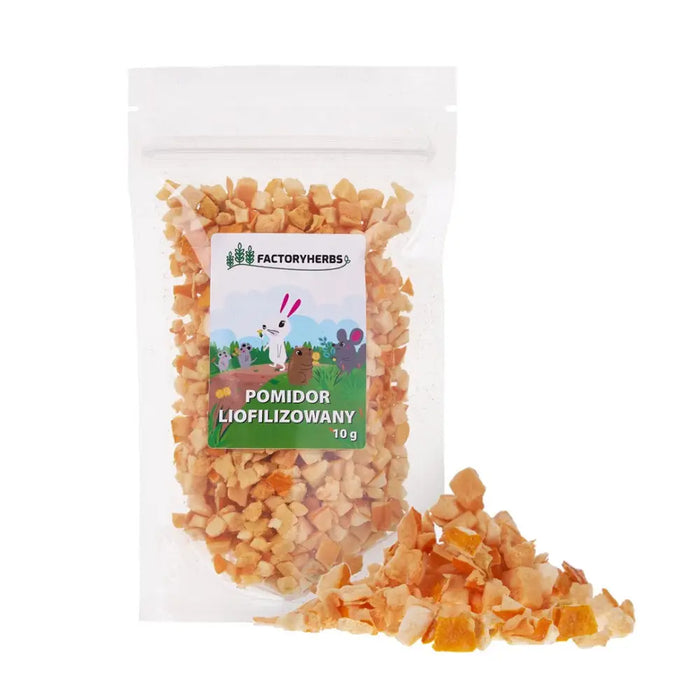 FACTORY HERBS Лиофилизирани домати - лакомство за гризачи