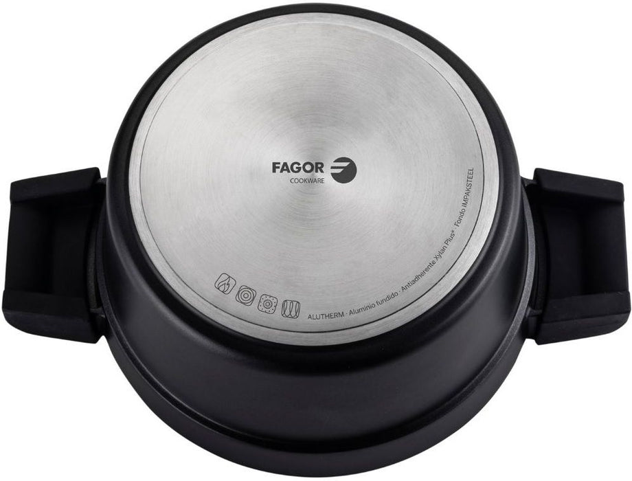 Тенджера Fagor - Alutherm, 3.4 L, черна