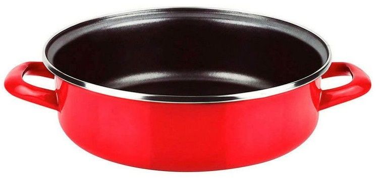 Касерола без капак Fagor - Optimax, 4.2 L, червена
