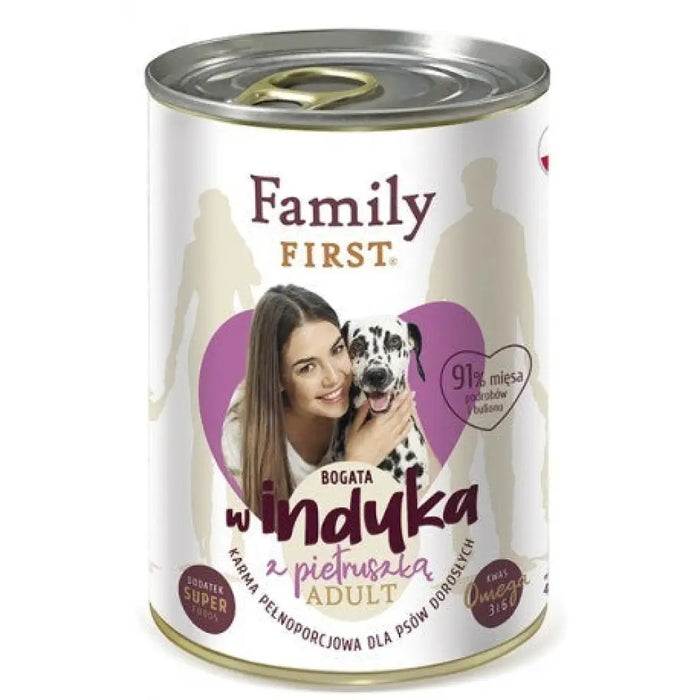 FAMILY FIRST Adult Turkey с магданоз - Мокра храна